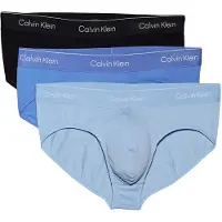 Calvin Klein Jeans Underwear Slip blauw / lichtblauw / zwart / offwhite