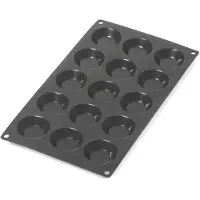 Lékué Bakvorm 15 Tartelettes - Siliconen - Black