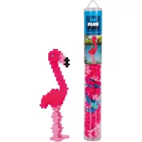 Plus plus Jeu de construction Tube Flamant Rose 100 pièces