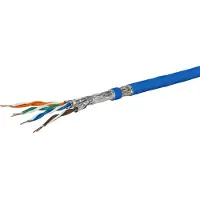 METZ CONNECT installatiekabel Cat 7A S/FTP, MC GC1300 pro22, LSZH, blauw, 100 meter, ring