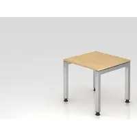 Hjh OFFICE PRO JAVA 8 S - Esdoorn 80 x 80 Tafelhoogte I In hoogte verstelbaar