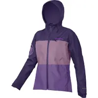Endura SingleTrack II Women's Long Sleeve Jas Paars || Maat: S
