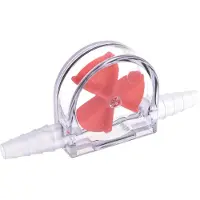 Alphacool 17357 Eisfluegel Flow Indicator rood 6-11mm - Acryl Waterkoeling Monitoring