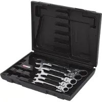 Ks Tools 503.4859 503.4859 Ring-steeksleutelset Sleutelbreedte (metrisch) 8 - 19 mm