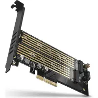 Axagon PCEM2-D PCI Express kaart PCIe Geschikt voor: 2230, 2242, 2260, 2280, 22110