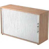 Hjh OFFICE PRO BETA 1732S - Walnoot Chrome metaal handgreep