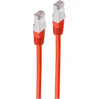Shiverpeaks BS75711-HR Netzwerkkabel Rot 1 m Cat6 S/FTP (S-STP)