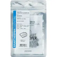 Smartkeeper BL04P1GY USB-B-poortslot Set van 10 stuks Grijs