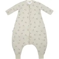 Meyco Baby Penguin baby winter slaapoverall jumper met vaste mouw - soft sand - 104cm - 2.5 TOG