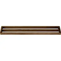 Andersen Furniture Andersen handdoekstang dubbel 73,5 cm Dark Stain Matt Lacquer Ash