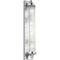 FEISS Wandlamp Paulson, chroom / zilver, Woon-/ Eetkamer, metaal, Wandlamp
