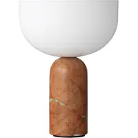 New Works Kizu Draagbare Lamp Breccia Pernice Marble