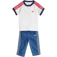 Adidas Set marine / blauw denim / rood / wit