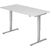 Hjh OFFICE PRO XMST 16 S - Wit 160 x 80 Tafelhoogte I Elektrisch in hoogte verstelbaar