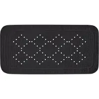 Spirella Badmat Antislip – Antislip Douchemat voor Badkuip – Badkuip Antislip Mat met Afvoergat en Ophanghaken