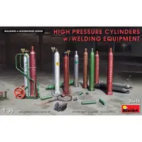 Mini art Modelbouwpakket Militaire voertuigen - 35618 High pressure cylinders w Welding equipment Plastic - 1:35 - Modelbouw