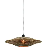Good&Mojo Hanglamp Bali, dimbaar, hout licht, Woon-/ Eetkamer, Bamboe, Design, hanglamp