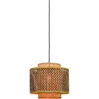 Good&Mojo Hanglamp Bhutan (34x40xcm) Zwart