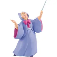 BULLYLAND Figurine Fee Peet - BULLY - Assepoester Disney - 11 cm - Paars en multicolor