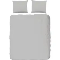 Pure Dekbedovertrek Micropercal Uni - light grey 140x200/220cm