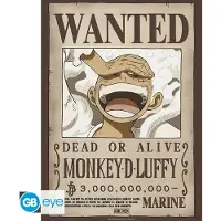 Abystyle Poster One Piece Wanted Luffy Wano 38x52cm