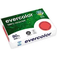 Clairefontaine Evercolor, gekleurd gerecycleerd papier, A4, 80 g, 500 vel, ivoor