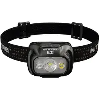 Nitecore NU33 Hoofdlamp LED werkt op een accu 200 lm 147 h