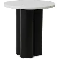 Normann Copenhagen Bijzettafel Dit Table Brown White Carrara