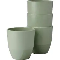 Mepal beker Silueta – 4x 200 ml – Koffiebeker – Nordic sage