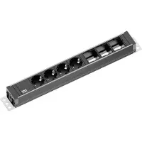 Bachmann UNIVERSAL 4x Geaard stopcontact 3x ABD