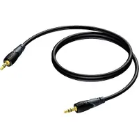 Procab Jack kabel - Jack 3,5 mm male naar Jack 3,5 mm male - Stereo -