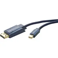 ClickTronic DisplayPort to Mini DisplayPort Adapter Cable 1 m