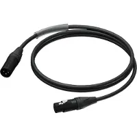 Procab / Neutrik PRA901 XLR (m) - XLR (v) audiokabel - 0,50 meter