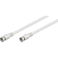 Goobay BKF 750 7.5m Wit coax-kabel