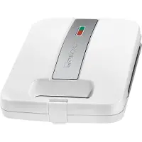 Clatronic ST3629 Sandwich toaster Wit, Zilver