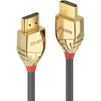 Lindy 37865 HDMI-kabel HDMI Aansluitkabel HDMI-A-stekker, HDMI-A-stekker 7.50 m Grijs 4K UHD