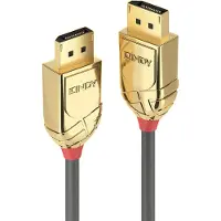Lindy 36296 DisplayPort-kabel DisplayPort Aansluitkabel DisplayPort-stekker, DisplayPort-stekker 10.00 m Grijs