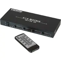 Lindy HDMI 4K UHD 4x4 Matrix, Schakeldoos