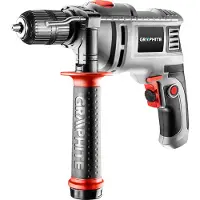 Graphite Boormachine + slagboor, klopboormachine 58G736 650 W (Oplaadbare batterij)