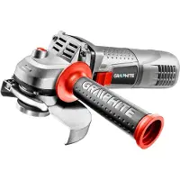 Graphite 750-watt haakslijpmachine, schijfmaat 115 x 22,2 mm, 12.000 omwentelingen per minuut