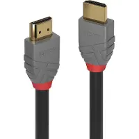 Lindy 36968 HDMI-kabel HDMI Aansluitkabel HDMI-A-stekker, HDMI-A-stekker 15.00 m Zwart, Grijs