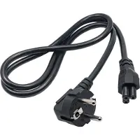 Akyga Voedingskabel Voor Laptop, Notebook En Pc, Iec C5 Klaverblad 250V