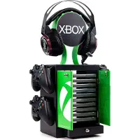 Numskull - Xbox Geïnspireerde Gaming Locker voor 4 Controllers - 10 Games - 1 Headset