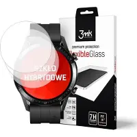 3mk Protection hybride glas Horloge Bescherming FG voor Huawei Watch GT 2 46mm, Sporthorloge + Smartwatch-accessoires