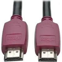 Tripp Lite P569-006-CERT HDMI kabel 1,8 m HDMI Type A (Standaard) Zwart, Magenta