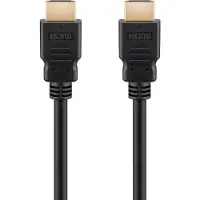 Goobay Ultra High Speed HDMI Cable with Ethernet, Certified (8K@60Hz) 0.5 m