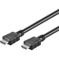 Wentronic HDMI kabel - versie 1.4 (4K 30Hz) - CCS aders / zwart - 5 meter