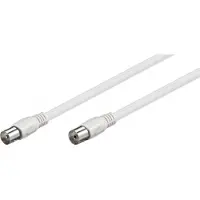 Pro 58810 coax-kabel 3C-2V 5 meter Wit