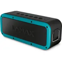 Lamax STORM1, 40 W, 40 W, 80 - 18000 Hz, Draadloze, stereo, draagbare speaker, zwart