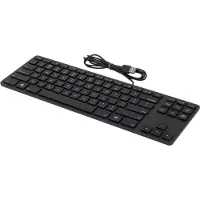 Matias FK308PCLBB Wired Aluminum Tenkeyless Keyboard -Black - PC